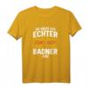 So Sieht Ein Echter Badner Aus - Baden Badische Flagge T-Shirt für Baden-Liebhaber und patriotische Fans