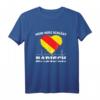 Badisch Herz Spruch T-Shirt – Heimatliebe für Badener, Schwarzwald & Baden – Perfekt als Geschenk für Familien & Heimatfans
