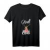 Damen Dirndl Ersatz T-Shirt mit V-Ausschnitt – Lustiges Trachten-Shirt für Oktoberfest, Wiesn & ländliche Partys