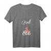 Damen Dirndl Ersatz T-Shirt mit V-Ausschnitt – Lustiges Trachten-Shirt für Oktoberfest, Wiesn & ländliche Partys
