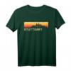 Stuttgart Skyline Silhouette T-Shirt - Baden-Württemberg Souvenir für Städtetrip und Deutschland Fans