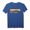 Stuttgart Skyline Silhouette T-Shirt - Baden-Württemberg Souvenir für Städtetrip und Deutschland Fans