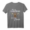 Herren Trachtenshirt für Oktoberfest & Wiesn - Lederhosen Ersatzoutfit mit Hirschmotiv & Spruch 'mei lederhosn hob i ned g fundn' für Bayern, Tirol & Volksfeste