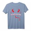 Teufelsweib starkes Frau T-Shirt - Lustiges Sarkastisches Design für Taffe Mädels, Halloween & Geburtstagsgeschenk