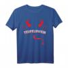 Teufelsweib starkes Frau T-Shirt - Lustiges Sarkastisches Design für Taffe Mädels, Halloween & Geburtstagsgeschenk
