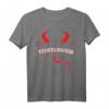 Teufelsweib starkes Frau T-Shirt - Lustiges Sarkastisches Design für Taffe Mädels, Halloween & Geburtstagsgeschenk