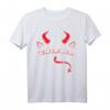 Teufelsweib starkes Frau T-Shirt - Lustiges Sarkastisches Design für Taffe Mädels, Halloween & Geburtstagsgeschenk
