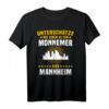 Mannheimer Sprüche T-Shirt - Mannemmer Geschenk mit Dialekt, Skyline & Stadtmotto für Papa, Opa & Fans