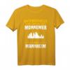 Mannheimer Sprüche T-Shirt - Mannemmer Geschenk mit Dialekt, Skyline & Stadtmotto für Papa, Opa & Fans