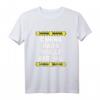 Warning Carina Had A Really Bad Day T-Shirt – Personalisierte lustige Geschenkidee für Mädchen bei schlechten Tagen