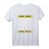 Warning Anneke Had A Really Bad Day T-Shirt – Personalisiertes lustiges Geschenk für Mädchen mit Warnband und Namen