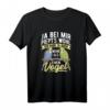Lustiges Wellensittich T-Shirt mit Spruch 'Ja bei mir piept's' – Perfektes Geschenk für Vogelliebhaber und Sittichhalter