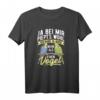 Lustiges Wellensittich T-Shirt mit Spruch 'Ja bei mir piept's' – Perfektes Geschenk für Vogelliebhaber und Sittichhalter