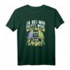 Lustiges Wellensittich T-Shirt mit Spruch 'Ja bei mir piept's' – Perfektes Geschenk für Vogelliebhaber und Sittichhalter