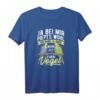 Lustiges Wellensittich T-Shirt mit Spruch 'Ja bei mir piept's' – Perfektes Geschenk für Vogelliebhaber und Sittichhalter