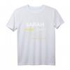 Lustiges Sarah T-Shirt | Persönliches Name Geschenk mit Witz & Spruch | Perfekt für Geburtstag, Weihnachten & Muttertag