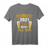 Abitur 2021 Die Schule war öfter dicht als wir - Lustiges Abi Geschenk T-Shirt für Abschluss, Abifeier & Matura 2021