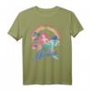 HapKoala The Little Mermaid Ariel - Actually I'm A Mermaid T-Shirt | Offiziell Disney Lizenziertes Meerjungfrauen Shirt