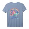 HapKoala The Little Mermaid Ariel - Actually I'm A Mermaid T-Shirt | Offiziell Disney Lizenziertes Meerjungfrauen Shirt