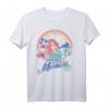 HapKoala The Little Mermaid Ariel - Actually I'm A Mermaid T-Shirt | Offiziell Disney Lizenziertes Meerjungfrauen Shirt