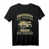 Panzerfahrer T-Shirt - Ich schnarche nicht, ich träume ich wäre ein Panzer | Lustiges Geschenk für Bundeswehr & Panzerliebhaber