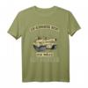Panzerfahrer T-Shirt - Ich schnarche nicht, ich träume ich wäre ein Panzer | Lustiges Geschenk für Bundeswehr & Panzerliebhaber