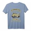 Panzerfahrer T-Shirt - Ich schnarche nicht, ich träume ich wäre ein Panzer | Lustiges Geschenk für Bundeswehr & Panzerliebhaber