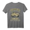 Panzerfahrer T-Shirt - Ich schnarche nicht, ich träume ich wäre ein Panzer | Lustiges Geschenk für Bundeswehr & Panzerliebhaber