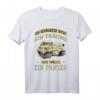 Panzerfahrer T-Shirt - Ich schnarche nicht, ich träume ich wäre ein Panzer | Lustiges Geschenk für Bundeswehr & Panzerliebhaber