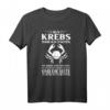 Sternzeichen Krebs 3 Seiten Geburtstag T-Shirt - Humoriges Geschenk für Krebs-Geborene zu Geburtstag & Weihnachten