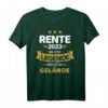 Rente 2023 echte Legende verlässt Gelände - Lustiges Rentner T-Shirt für Ruhestand & Abschiedsgeschenk