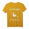 Ich liebe Hühner - die kacken Frühstück lustiges Spruch T-Shirt für Tierliebhaber, Frauen und Männer