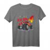 Kinder Ich Bin 4 Monster Truck T-Shirt - Lustiges Geburtstagsgeschenk für 4-Jährige Jungen, SUV und Offroad Fahrzeug Fan