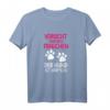 Damen Vorsicht Vor Dem Frauchen Der Hund Ist Harmlos T-Shirt - Lustiges Gassi-Geh Geschenk für Hundeliebhaber & Frauchen