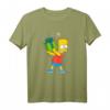 HapKoala Bart Simpsons Holiday T-Shirt – Lustiges Geschenk für Fans und Feiern