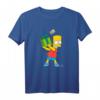 HapKoala Bart Simpsons Holiday T-Shirt – Lustiges Geschenk für Fans und Feiern