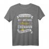 Herren Lustiges Ehemann T-Shirt mit Spruch - Der Beste der Welt, Ideales Geschenk für Geburtstag & Weihnachten