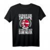 Keine Therapie - Ich muss nur nach Dänemark T-Shirt - Perfektes Geschenk für Dänemark-Urlauber & Nordsee/Ostsee-Reisende
