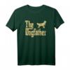 Golden Retriever Funny T-Shirt - Das Dogfather-Parodie Shirt als Geschenk für Hundeliebhaber, Paten und Freunde zu Weihnachten oder Geburtstag