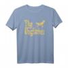 Golden Retriever Funny T-Shirt - Das Dogfather-Parodie Shirt als Geschenk für Hundeliebhaber, Paten und Freunde zu Weihnachten oder Geburtstag