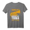 Glück ist wenn die Tuba einsetzt - Lustiges Tuba T-Shirt für Tubaspieler und Musiker mit Humor