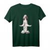Witziges English Setter Yoga Hund T-Shirt – Humorvolles Geschenk für Hunde- und Yoga-Fans