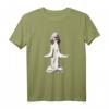 Witziges English Setter Yoga Hund T-Shirt – Humorvolles Geschenk für Hunde- und Yoga-Fans