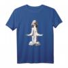 Witziges English Setter Yoga Hund T-Shirt – Humorvolles Geschenk für Hunde- und Yoga-Fans
