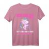 Ich bin 40 Bitte helfen Sie mir über Straße - Lustiges Einhorn T-Shirt zum HapKoala für Frauen, Mütter und Freundinnen