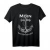Norden Anker Plattdeutsch Spruch T-Shirt – Lustiges Geschenk für Nordlichter, Küstengenießer & Heimatliebhaber
