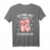 Ich mag halt Schweinchen Schweine T-Shirt für Kinder, Mädchen & Schweine Liebhaber – Lustiges Geschenk für Landwirte, Schweinezüchter & Tierfreunde