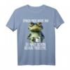 Guten Morgen? Ganz dünnes Eis! Lustiges Kaffee Spruch T-Shirt für Morgenmuffel, Schichtarbeiter & Katzenliebhaber