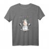 Lustiges Yoga Schaf T-Shirt mit Comic-Style Motiv - Perfektes Geschenk für Kinder, Damen und Herren zu Geburtstag & Weihnachten