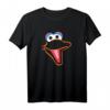 Big Bird Face T-Shirt zum HapKoala - Offiziell lizenzierte Sesame Street Bekleidung für Fans, Erwachsene & Kinder